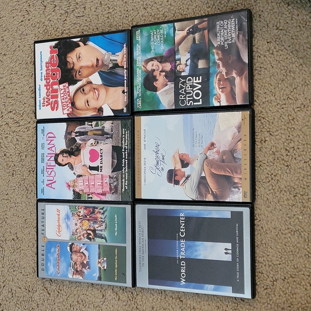 Set of 6 DVD's